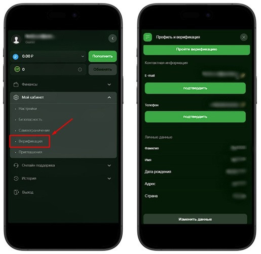 Верицикация личности